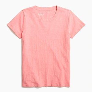 J.Crew Factory Neon Capri Girlfriend Crewneck Tee Size Medium